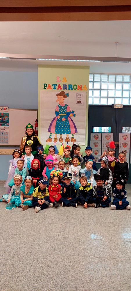 Comedor Escolar CEIP Padre Manjón: PHOTOCALL DE CARNAVAL GRUPOS DE 4 AÑOS  DE INFANTIL